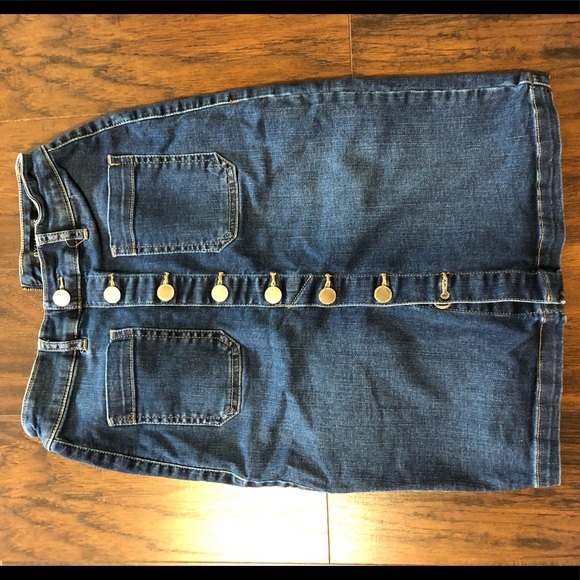 Dynamite women’s denim pencil skirt (stretchy) - Picture 1 of 3